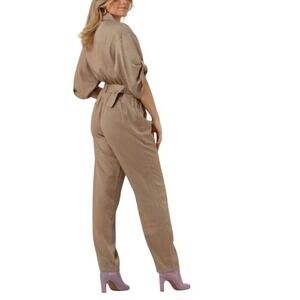 H&M Cargo Overal Jumpsuit Womens M‎ Relaxed Fit Green